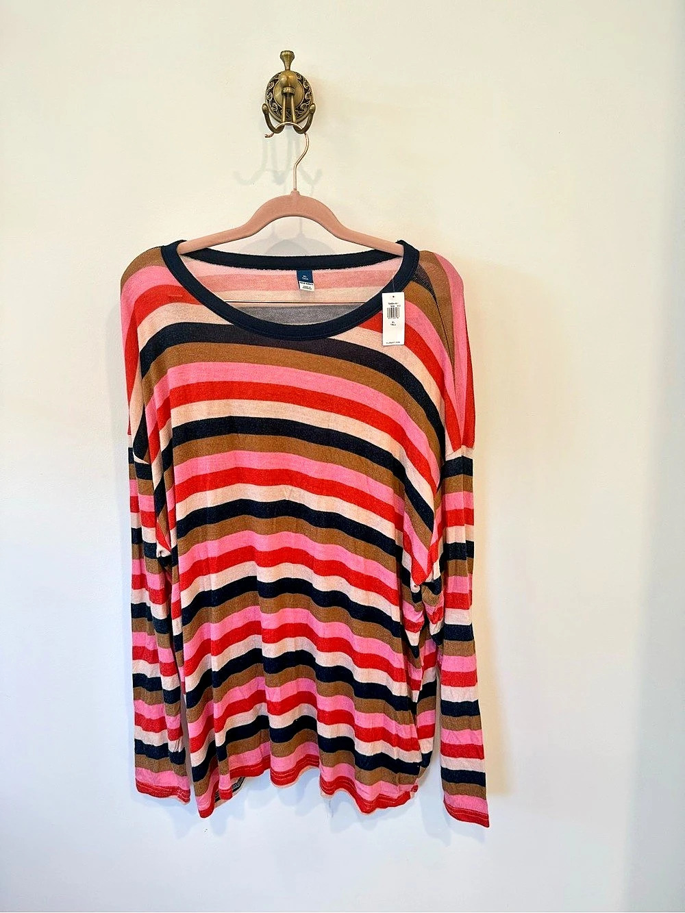 Old Navy Long-Sleeve Casual Shirt Printed XL Tall